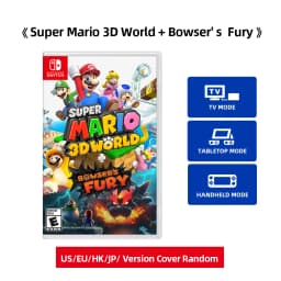 Nintendo Switch Game - Super Mario 3D World Bowsers Fury - 100% Official Original Physical Game Card for Switch OLED Lite
