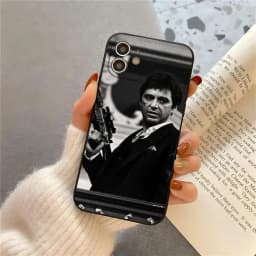 T-Tony M-Montana S-Scarface Phone Case For iPhone 17 16 15 11 12 14 13 Pro Max Mini X XR 7 8 Plus SE4 17E Shockproof Soft Cover