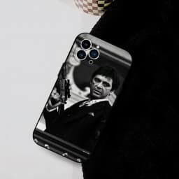 T-Tony M-Montana S-Scarface Phone Case For iPhone 17 16 15 11 12 14 13 Pro Max Mini X XR 7 8 Plus SE4 17E Shockproof Soft Cover