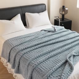 New Tafu Velvet Autumn Warm Blanket Soft Skin-friendly Cozy Waffle Sofa Blanket Winter Warmth Antistatic Multifunctional Blanket