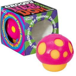 Schylling Groovy Needoh Shroom Mushroom Tactile Sensory Toy Squeeze Stress Relief Soft Dough Squishy Vent Decompression Ball