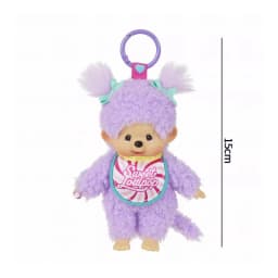 Monchhichi Plush Keychain Kawaii Monchichi Pendant Backpack Charms Cartoon Monchich Keyring Party Favor Gifts 키티 몬치치 モンチッチ