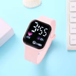 Love Oriented LED Electronic Watch, Fashionable and Casual Square Outdoor Waterproof Electronic Watch