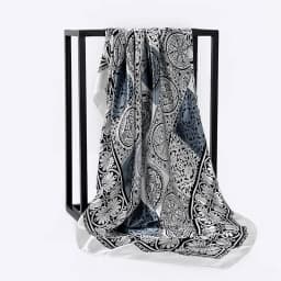 90cm Square Shawls Women Hijab Scarf For Hair Fashion Print Kerchief Neck Scarves Female Silk Satin Bag Scarfs For Ladies Banada