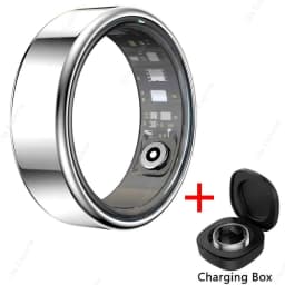 2026 smart ring Notification，5ATMwaterproof，control photos，heart rate，blood pressure ，oxygen monitor smartring for ios android