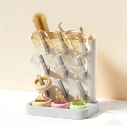 Baby Bottle Drying Rack Multi-layer Large Capacity Drying Stand for Cups Bowls and Accessories Space Saving Countertop Storage