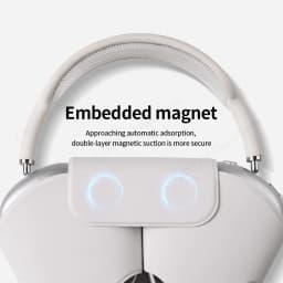 Luxury PU Headphones Cover For AirPods Max Case Anti-scratch Waterproof Protective Headset Cases For Apple AirPods Max Shell