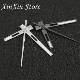 High Quality NH35 Hollow Out Pointers C3 Luminous Watch Hands For NH34 NH35 NH36 4R 7S NH38 Movement For Sky-Dweller Watch Hands