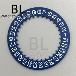 NH35 Luminous Watch Calendar Disc Black White Green Blue Date Wheel For NH34 NH35 MovementS Modified Repair ToolS 3.0/3.8 Crown