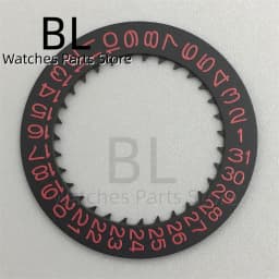 NH35 Luminous Watch Calendar Disc Black White Green Blue Date Wheel For NH34 NH35 MovementS Modified Repair ToolS 3.0/3.8 Crown