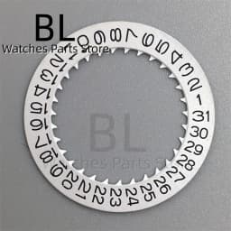 NH35 Luminous Watch Calendar Disc Black White Green Blue Date Wheel For NH34 NH35 MovementS Modified Repair ToolS 3.0/3.8 Crown
