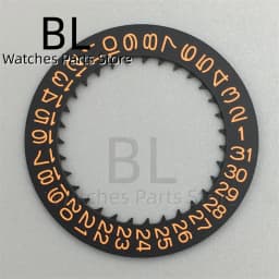 NH35 Luminous Watch Calendar Disc Black White Green Blue Date Wheel For NH34 NH35 MovementS Modified Repair ToolS 3.0/3.8 Crown