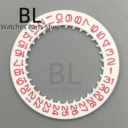 NH35 Luminous Watch Calendar Disc Black White Green Blue Date Wheel For NH34 NH35 MovementS Modified Repair ToolS 3.0/3.8 Crown
