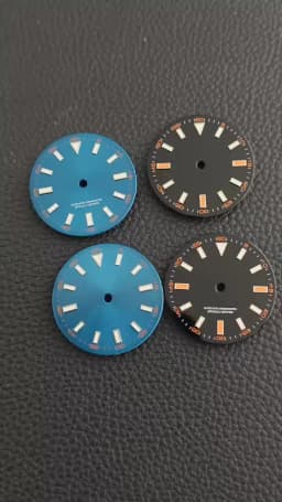 28.5MM Watch Dial Luminous Dial Fit NH35/M8215/E2824 Movement Accessories Watch Parts Watch For Man Sterile Dial NH35 Hands
