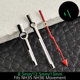 28.5MM Watch Dial Luminous Dial Fit NH35/M8215/E2824 Movement Accessories Watch Parts Watch For Man Sterile Dial NH35 Hands