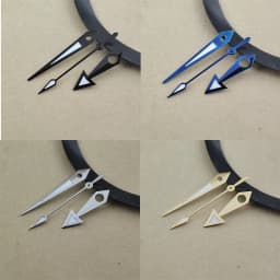 NH35 Hands blue gold silver black hands green luminous pointer suitable for NH35 NH36 4R 7S movement