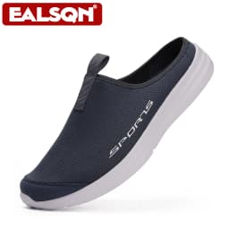 Summer Half Slippers for Men Trendy Men's Flat Bottom Casual Shoes Soft Sole Support Shoes Men's Sneakers Zapatos De Hombre