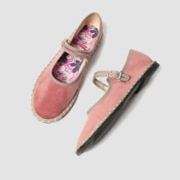 Printed Insole Stitching Velvet Mary Janes Shoes Women High Quality Pleuche Red Ballet Flats Shoes Ladies Casual Cloth Footwear