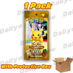 New 100% Genuine Pokemon Cards Pokemon 30th Celebration Coin Set Simplified Chinese Pokemon PTCG Exclusive Collectible Cards Toy