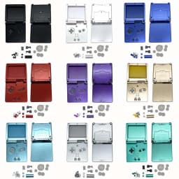 New Shell Case for GBASP Housing GBA SP Shell with Buttons Sets Replacement for Gameboy Advance SP Game Accessories