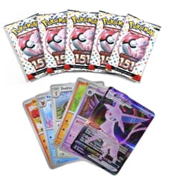 10 Packs Pokémon Bright Stars151 Prismatic Evolutions PALDEAN FATES English Edition Battle Reinforcement Trading Cards Gift Set