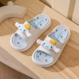 Sanrio Hello Kitty Kuromi My Melody Indoor Slippers Ladies Family Home Cute Cartoon Anime Kawaii Super Extra Soft Anti Slip Gift