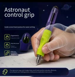 HERO P208 Magnetic Fountain Pen Mini Spaceship Galaxy Explore Cute Aesthetic Replaceable Ink Cartridges Student Calligraphy Pen