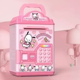 Sanrio New Hello Kitty Kuromi My Melody Cinnamoroll Kawaii Anime Cartoon Piggy Bank Good Looks Sense of Luxury Household Use