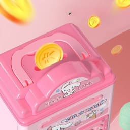Sanrio New Hello Kitty Kuromi My Melody Cinnamoroll Kawaii Anime Cartoon Piggy Bank Good Looks Sense of Luxury Household Use