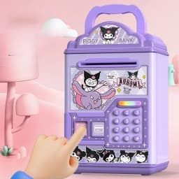 Sanrio New Hello Kitty Kuromi My Melody Cinnamoroll Kawaii Anime Cartoon Piggy Bank Good Looks Sense of Luxury Household Use