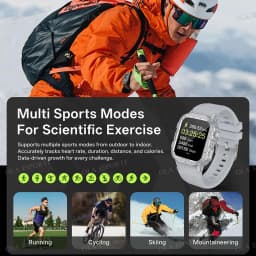 2026 Military Outdoor Smart Watch Men's GPS Flashlight Bluetooth Call 2.01" AMOLED Screen 3ATM Waterproof Sports Smartwatch Ht30