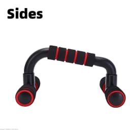 I-Shaped Prone Push Up Support Fitness Equipment for Chest Muscle Training Home Use Foam Pushup Stand for Strength Workout