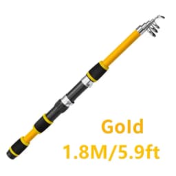 Telescopic Fishing Rod Reel With Telescopic Fishing Rod And Rotating Reel Baits Hooks Travel Pole Set Fishing Rod Accessories