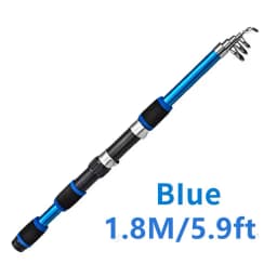 Telescopic Fishing Rod Reel With Telescopic Fishing Rod And Rotating Reel Baits Hooks Travel Pole Set Fishing Rod Accessories