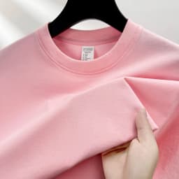 High Quality 100% Cotton Short Sleeve Men's T-Shirt Summer Round Neck Loose Casual Solid Color Plus Size Breathable Top Women