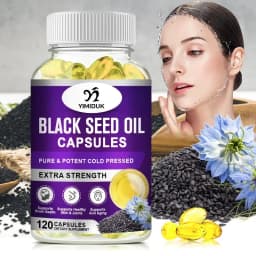 Yimiduk Premium Black Seed Oil Supplement, for Overall Wellness & Vitality, Joint & Brain Health & Immune System, Anti Aging