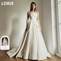 LORIE A-line Strapless Wedding Dress vestidos de novia فساتين سهرة Elegant Princess Wedding Gown Customized 2025