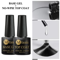 Mtssii 6PCS/Set Nude Color Gel Nail Polish Set 150 Colors Glitter Semi Permanent UV Led Gel Varnish Soak Off Nail Gel Art Design