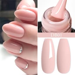 Mtssii 6PCS/Set Nude Color Gel Nail Polish Set 150 Colors Glitter Semi Permanent UV Led Gel Varnish Soak Off Nail Gel Art Design