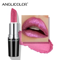 Makeup Non-sticky Non-fading Lipstick Pearlescent Long-lasting Moisturizing Fine Glitter Lip Gloss Hydrating Waterproof Lips Hot