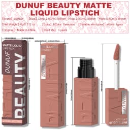 Lip Gloss Lipstick Easy To Color Waterproof Easy-color Sweat-proof Non-stick To Cups, Y2K Fancy Fashion Suitable For Christmas