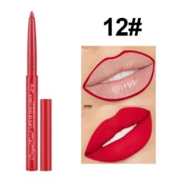 Lipstick Sexy Beauty Lasting Waterproof Pigment Matte Lipstick Pencils Velvet Lip Liner Pencil Outline Lips Contour Line Makeup