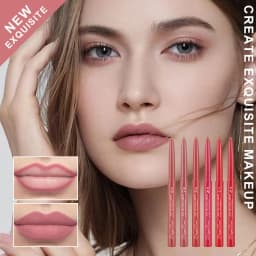 Lipstick Sexy Beauty Lasting Waterproof Pigment Matte Lipstick Pencils Velvet Lip Liner Pencil Outline Lips Contour Line Makeup