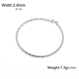 Cazador Stainless Steel Bracelet for Women Gold Plated Bangles Waterproof Jewelry Party Wedding Birthday Gift 2026 Trendy New