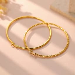 Cazador Stainless Steel Bracelet for Women Gold Plated Bangles Waterproof Jewelry Party Wedding Birthday Gift 2026 Trendy New