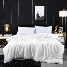 Eucalyptus Lyocell Bedding Set 1pc Duvet Cover Summer Cooling Bamboo Bed Covers