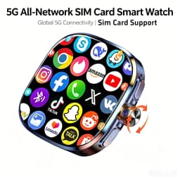 Original M99 Android Smart Watch 2.4inch Amoled 5G LTE Smartwatch With 900W Rotary Camera GPS WIFI Sim Card Slot NFC App Store