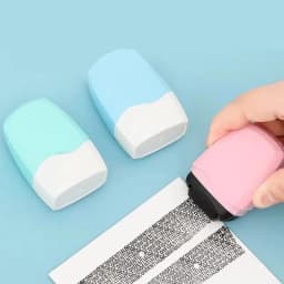 Identity Protection Roller Stamp Stop ID Identity Theft Identification Shielding Privacy Secret Address Shielder