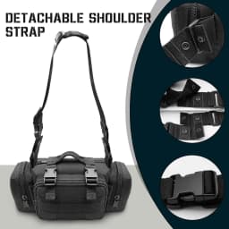 Outdoor Waist Bags for Men, Waist Fanny Packs Pouch Shoulder Bag Hand Carry Fishing Bag