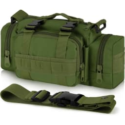 Outdoor Waist Bags for Men, Waist Fanny Packs Pouch Shoulder Bag Hand Carry Fishing Bag